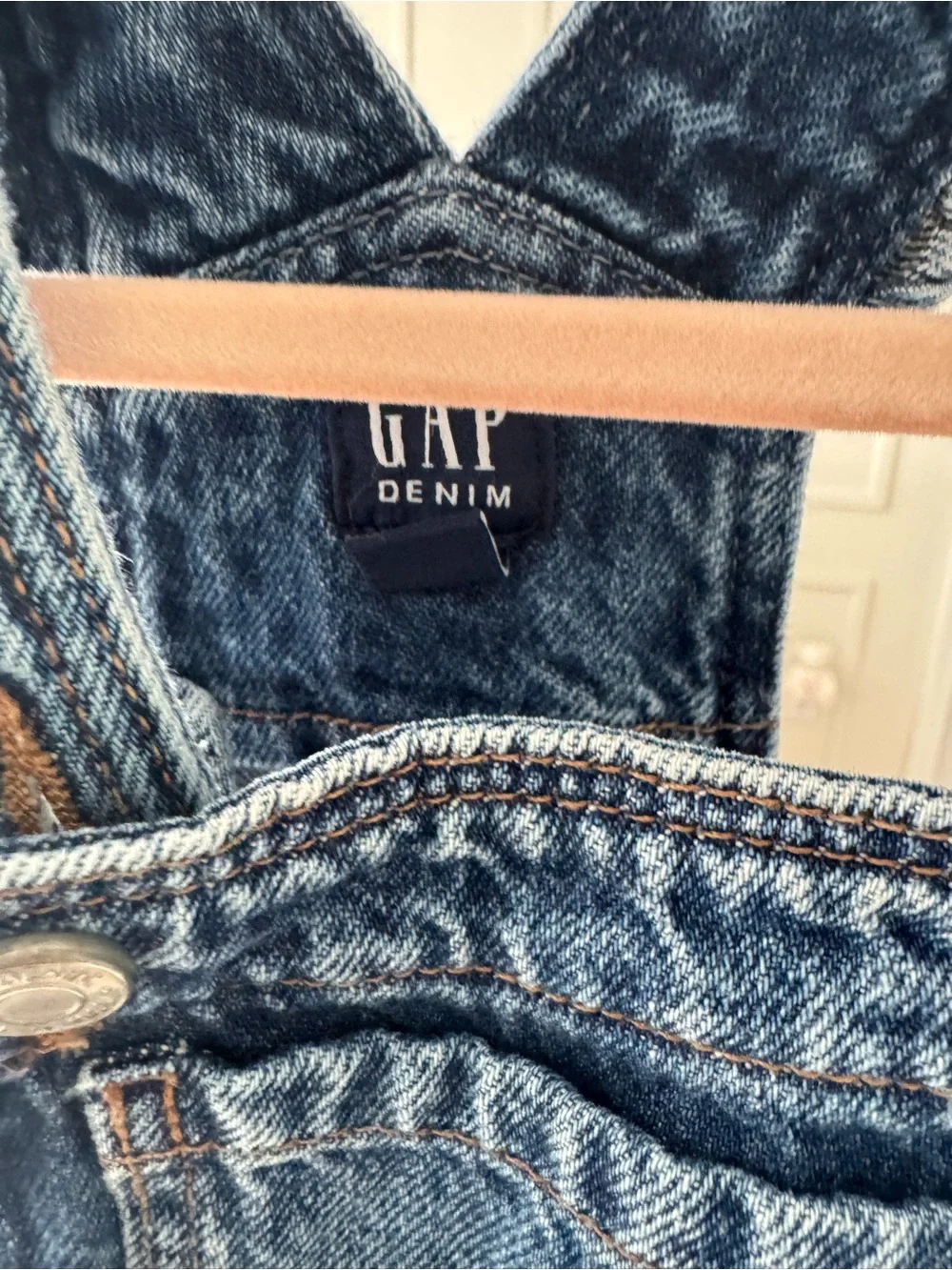 GAP Denim Blue Toddler Overalls One-Piece